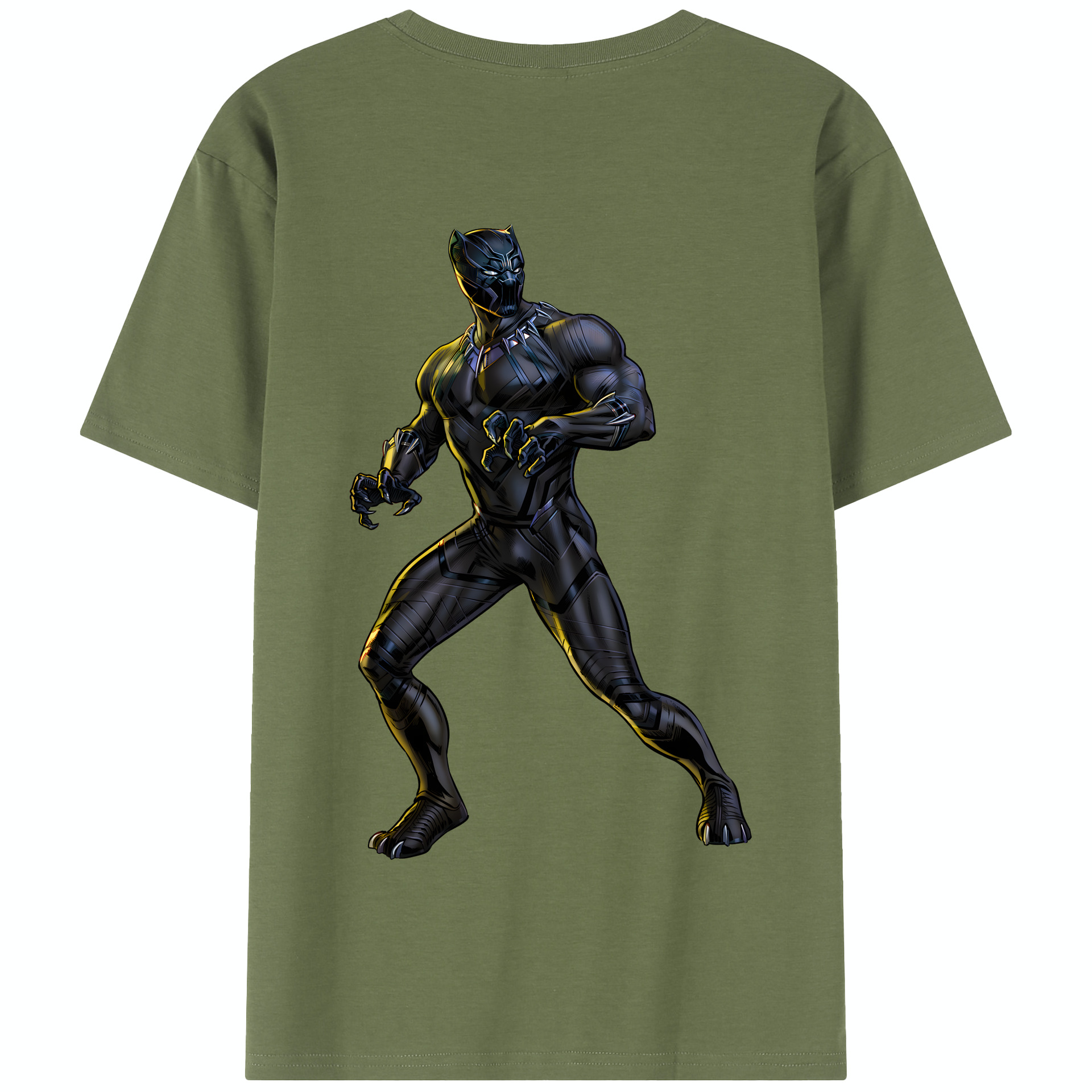 （画像用） アベンジャーズ The Avengers 綿100％半袖Tシャツ（背面プリント）